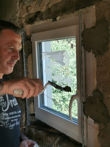 Fenster oder Türeinbau